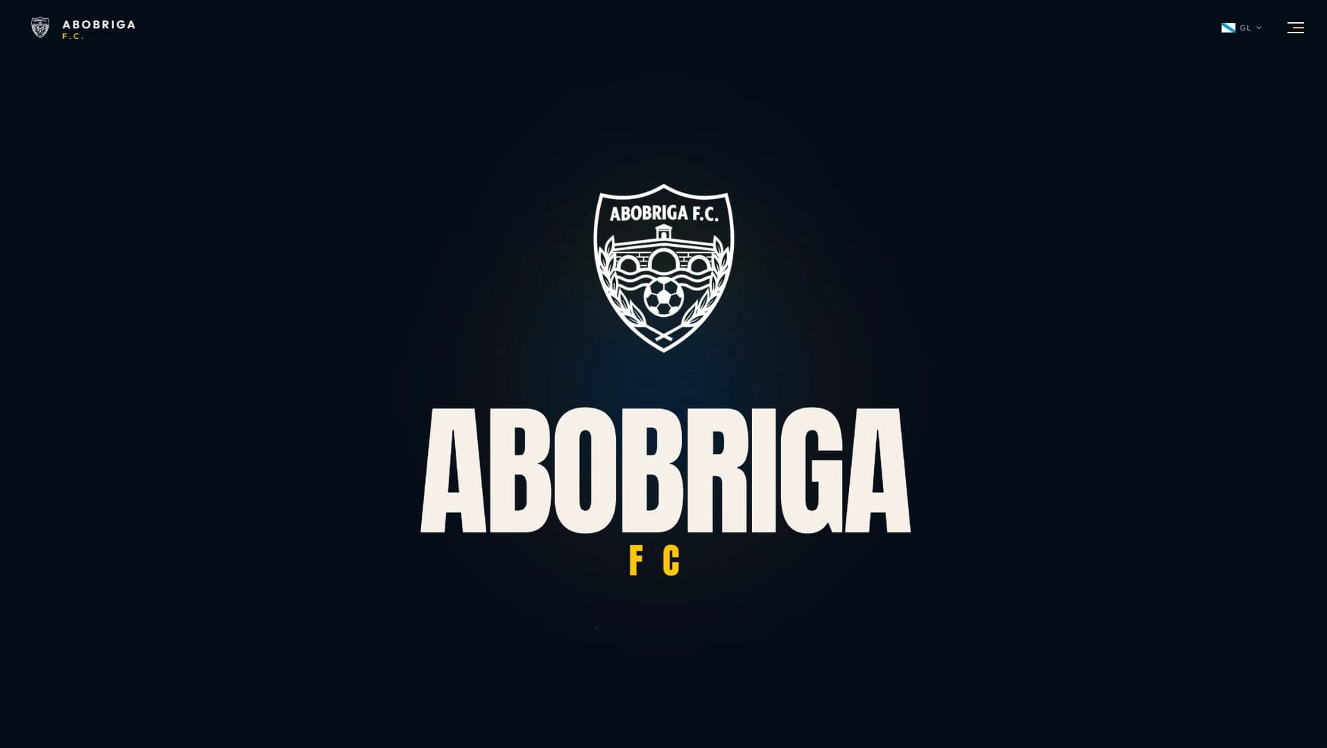 Web de Abóbriga F.C. por APKO Studio